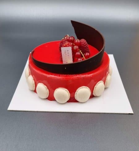 Le Bavarois aux framboises